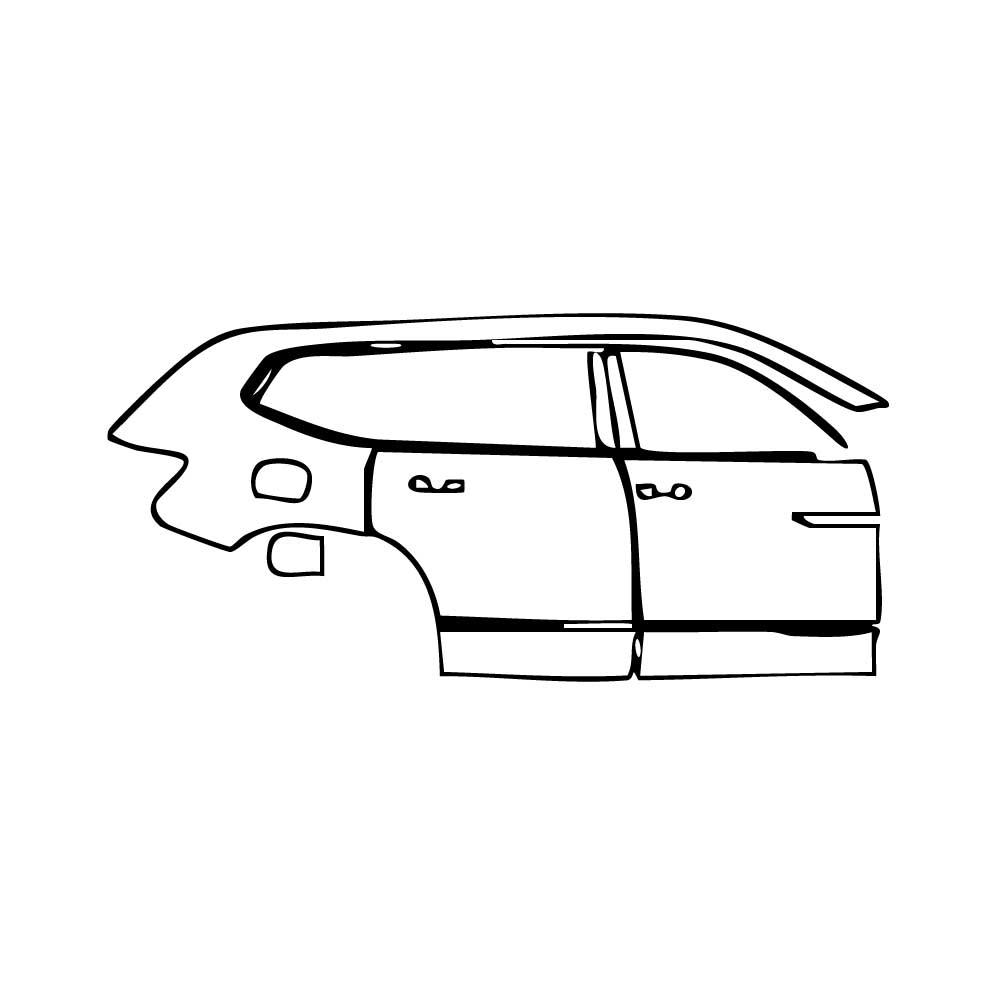 Pre-Cut PPF Volkswagen Atlas (US) SEL Premium R-Line 2025 - PPF-Kits