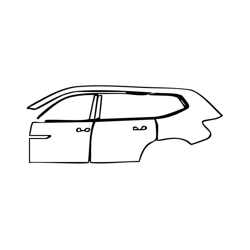 Pre-Cut PPF Volkswagen Atlas (US) Peak Edition 2025 - PPF-Kits