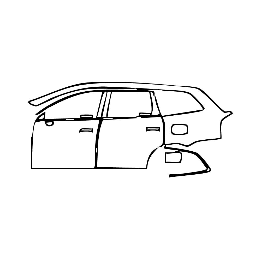 Pre-Cut PPF Volvo EX90 2025 - PPF-Kits