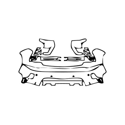 Pre-Cut PPF Chevrolet Silverado HD 2500 HD High Country 2025 - PPF-Kits