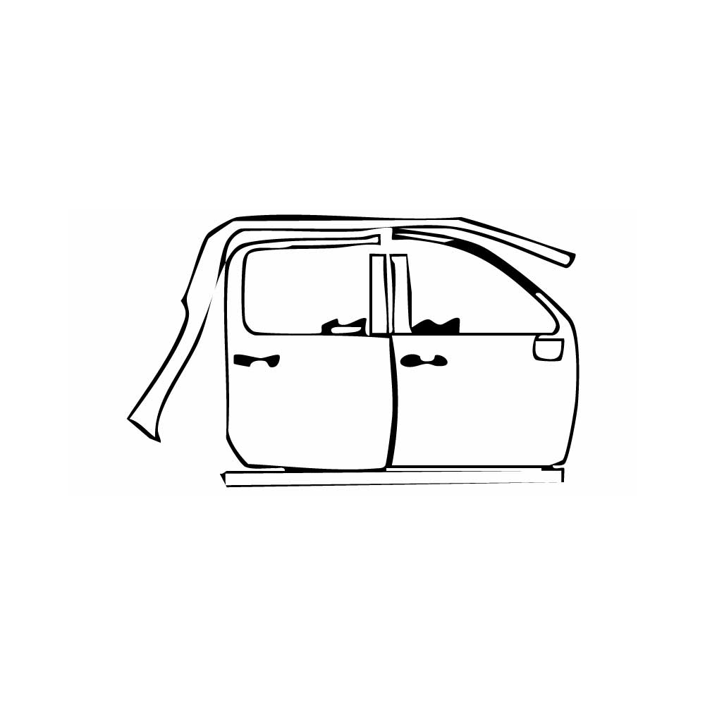 Pre-Cut PPF Chevrolet Silverado HD 2500 HD High Country 2025 - PPF-Kits