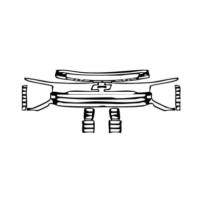 Pre-Cut PPF Chevrolet Suburban RST 2025 - PPF-Kits