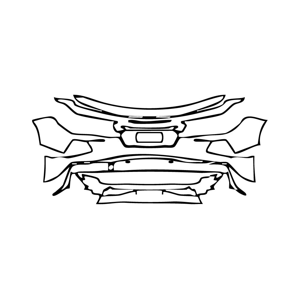 Pre-Cut PPF Chevrolet Corvette Stingray Convertible 2025 - PPF-Kits