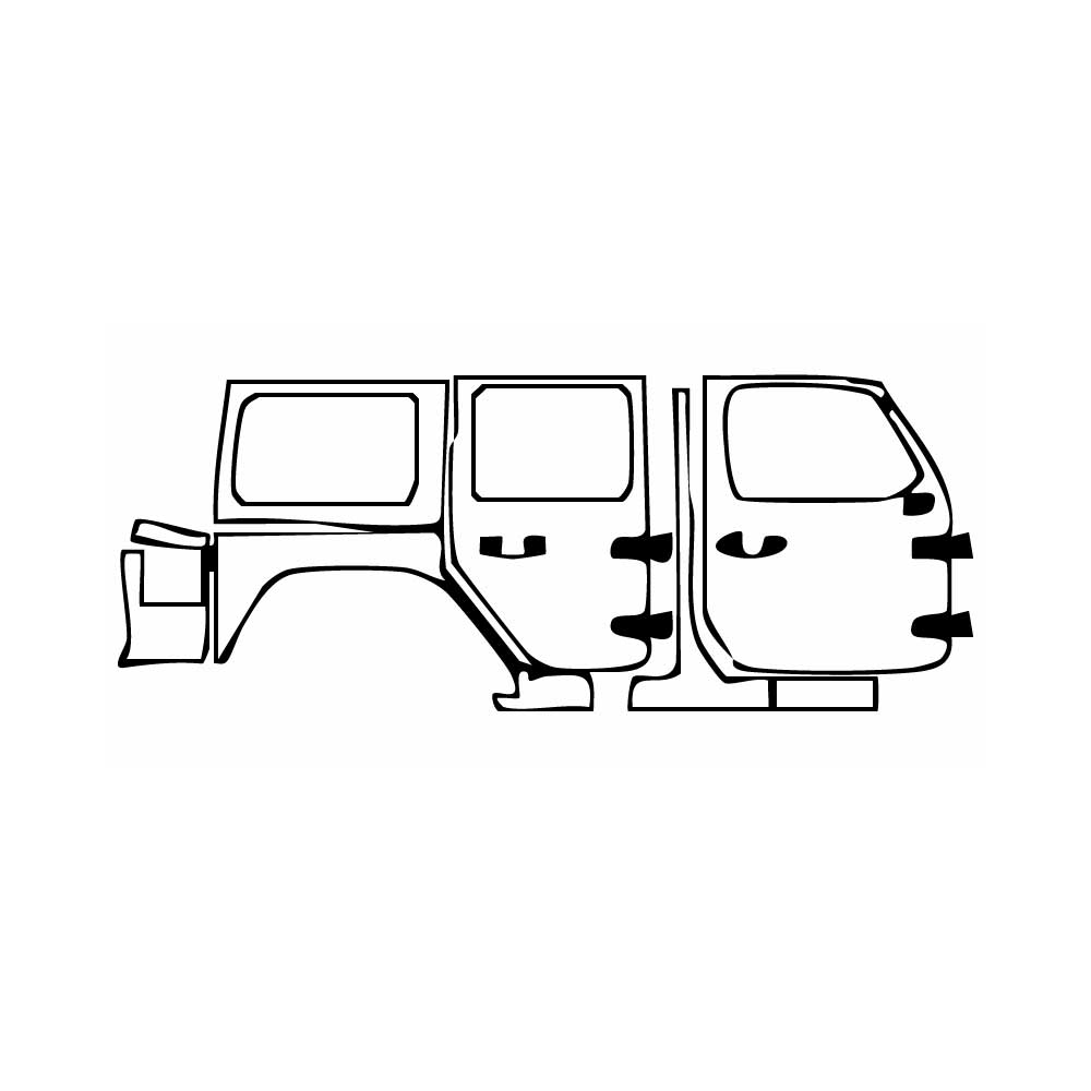 Pre-Cut PPF JEEP Wrangler 4 Door Rubicon 392 2025 - PPF-Kits