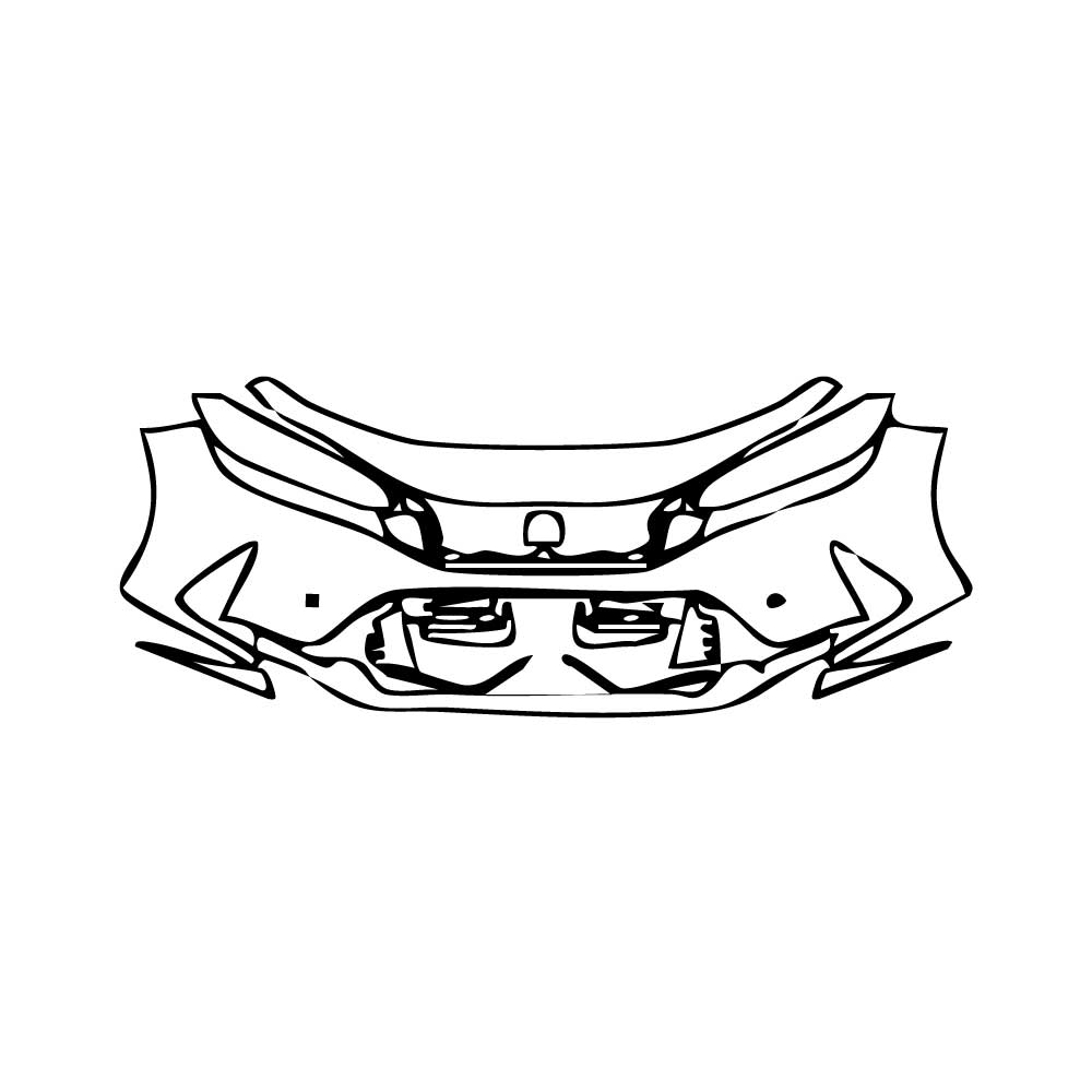 Pre-Cut PPF Honda Civic Type R 2025 - PPF-Kits