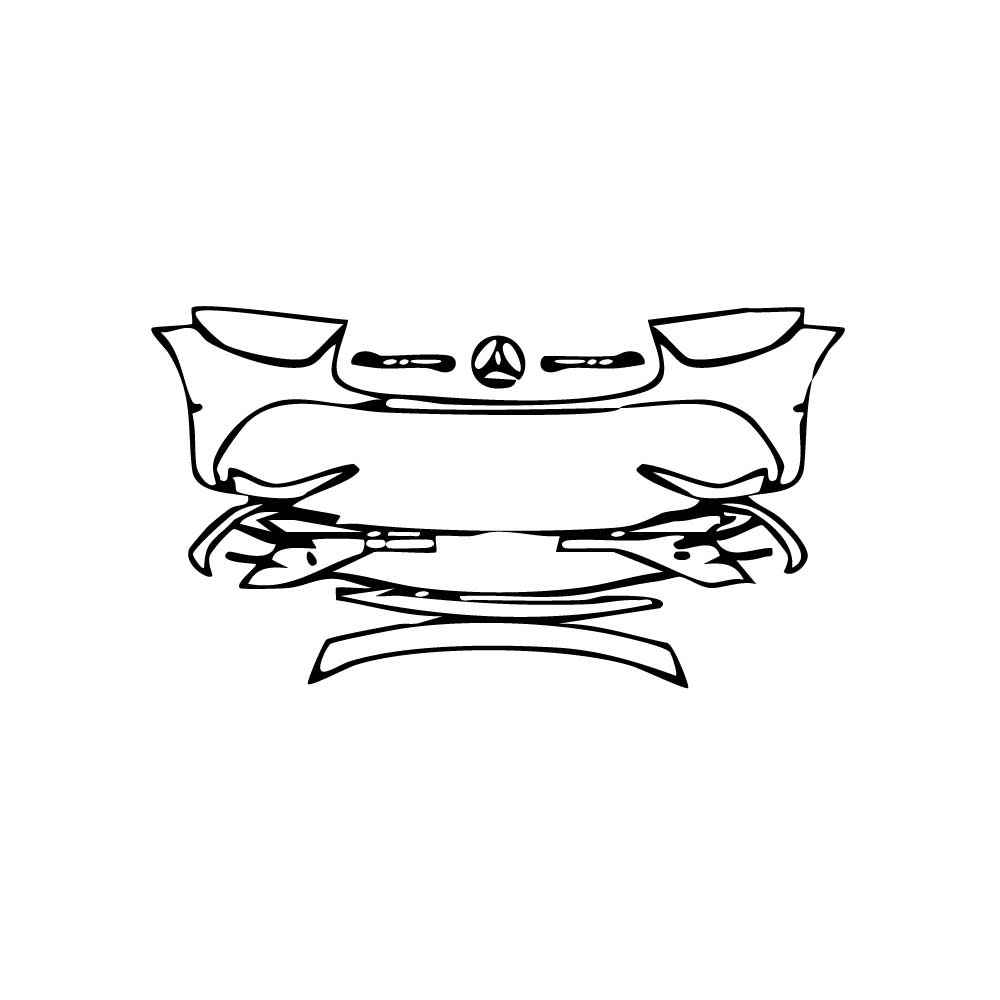 Pre-Cut PPF Mercedes-Benz GLC Coupe AMG line 2025 - PPF-Kits