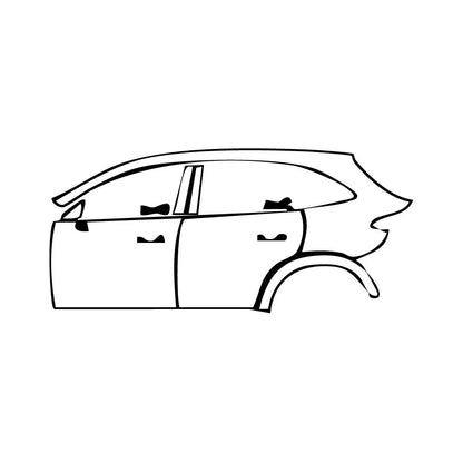 Pre-Cut PPF Mercedes-Benz GLC SUV AMG GLC43 2025 - PPF-Kits