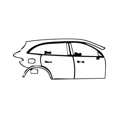 Pre-Cut PPF Mercedes-Benz GLC SUV Extended Wheelbase (GLC L) AMG Line 2025 - PPF-Kits