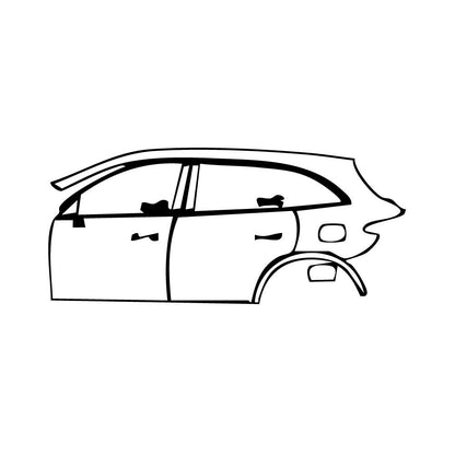 Pre-Cut PPF Mercedes-Benz GLC SUV Extended Wheelbase (GLC L) AMG Line 2025 - PPF-Kits