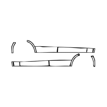 Pre-Cut PPF Mercedes-Benz GLC SUV Extended Wheelbase (GLC L) AMG Line 2025 - PPF-Kits