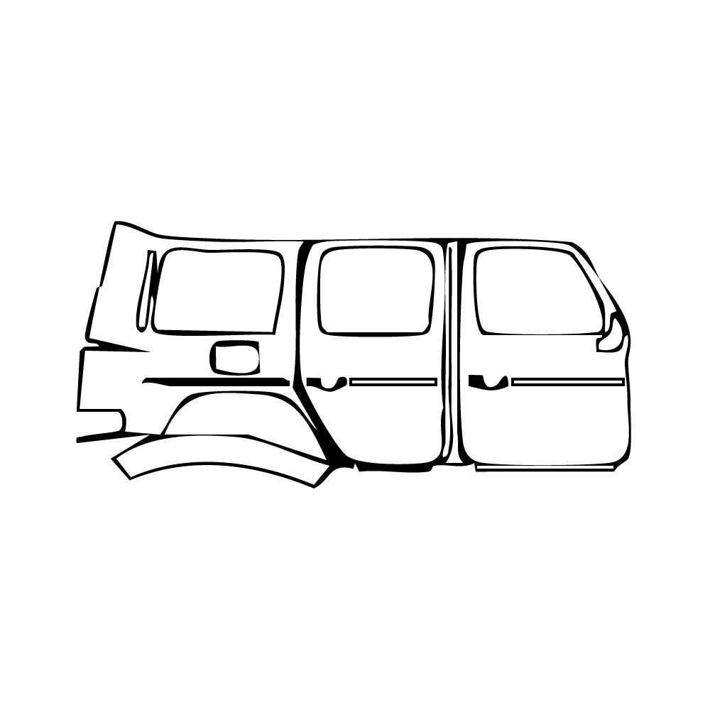 Pre-Cut PPF Mercedes-Benz G Class G500 Base 2025 - PPF-Kits