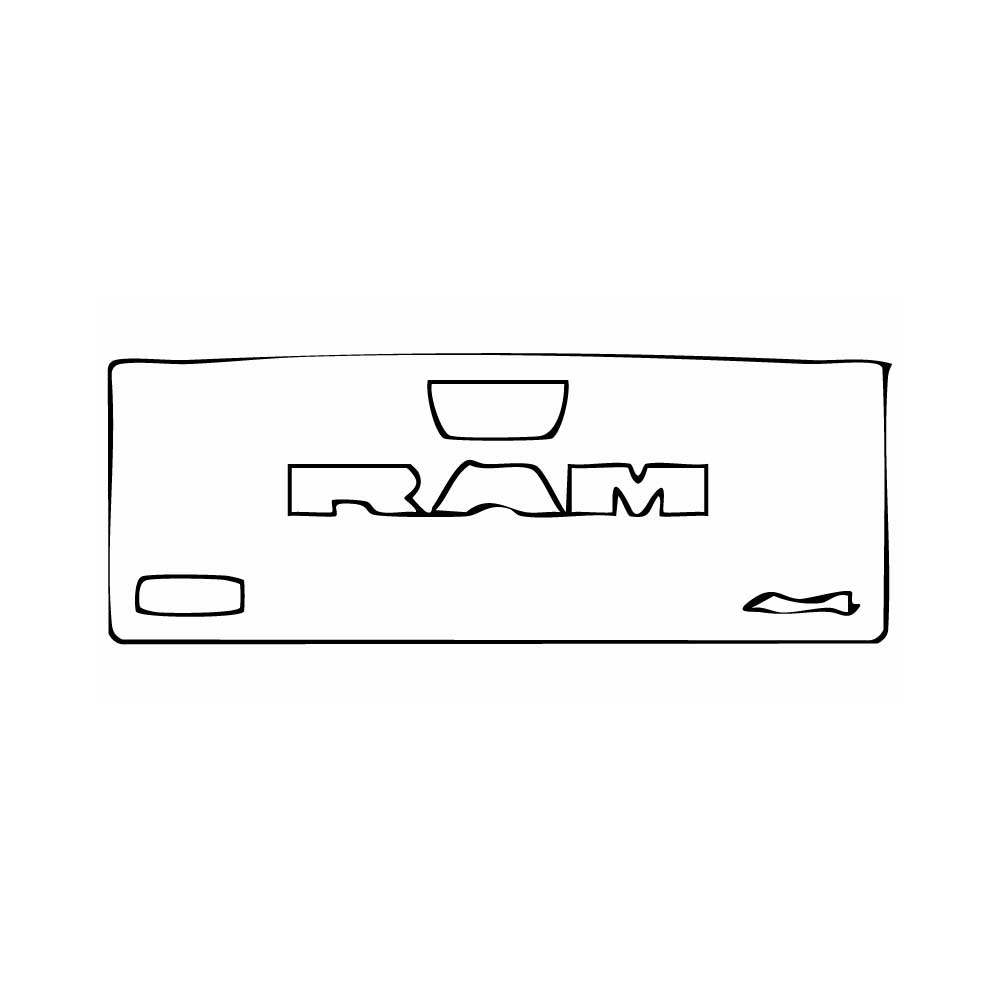 Pre-Cut PPF RAM Trucks 2500 Crew Cab Limited Longhorn 2025 - PPF-Kits