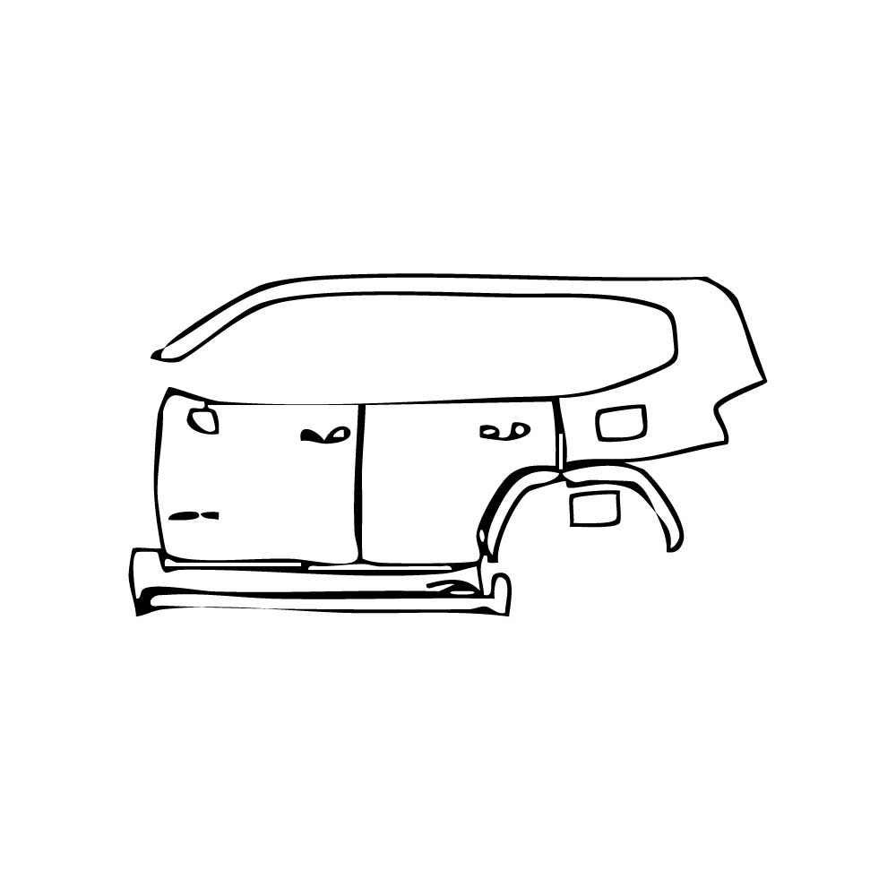 Pre-Cut PPF Toyota Land Cruiser (ME) GXR 2025 - PPF-Kits