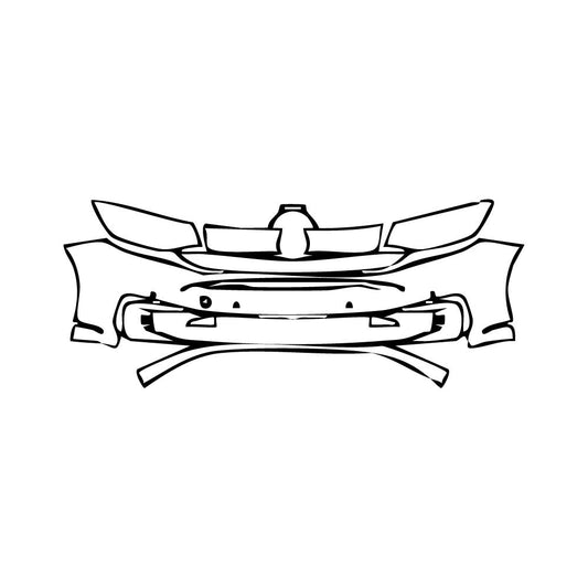 Pre-Cut PPF Volkswagen Caddy (EU) Life 2025 - PPF-Kits