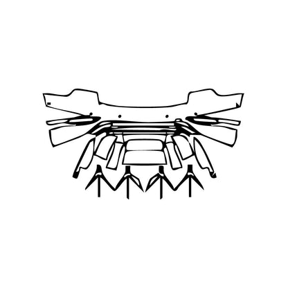 PPF prédécoupé Audi A6 e-tron S6 Sportback e-tron 2025