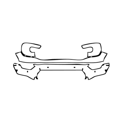 PPF prédécoupé Ford Ranger (EU) Raptor 2025