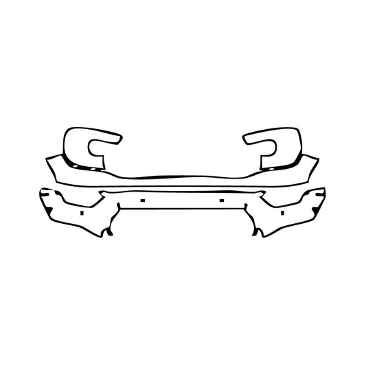 PPF prédécoupé Ford Ranger (EU) Raptor 2025