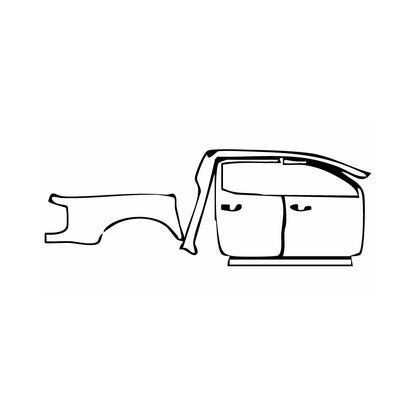 PPF prédécoupé Ford Ranger (EU) Raptor 2025