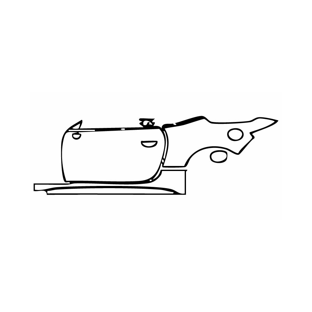 PPF prédécoupé Maserati GranCabrio Trofeo 2025