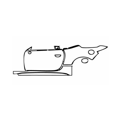 PPF prédécoupé Maserati GranCabrio Trofeo 2025