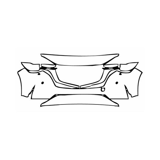 PPF prédécoupé Mazda CX-60 (EU) Exclusive-Line 2025