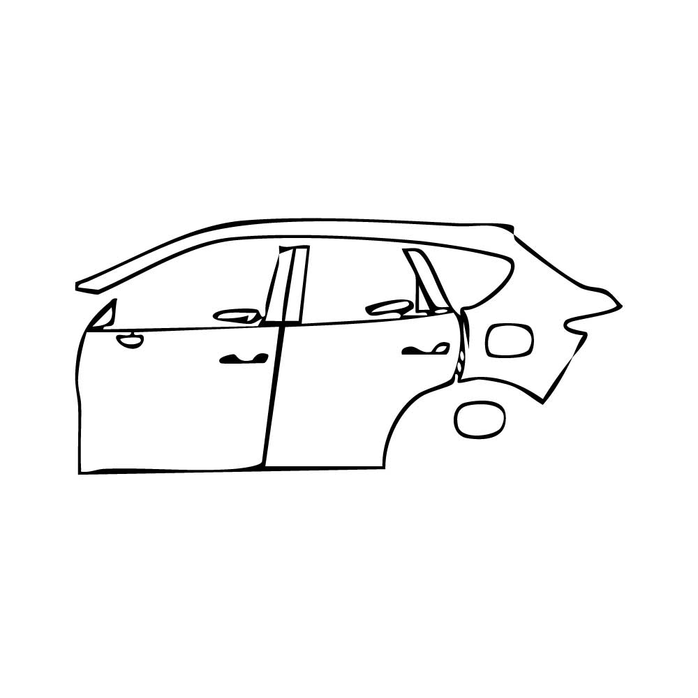 PPF prédécoupé Mazda CX-60 (EU) Exclusive-Line 2025