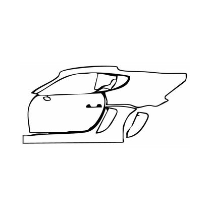 PPF prédécoupé Porsche 718 Cayman Cayman GT4RS 2025