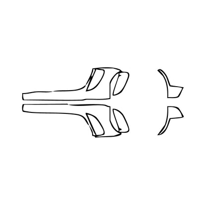 PPF prédécoupé Porsche 718 Cayman Cayman GT4RS 2025