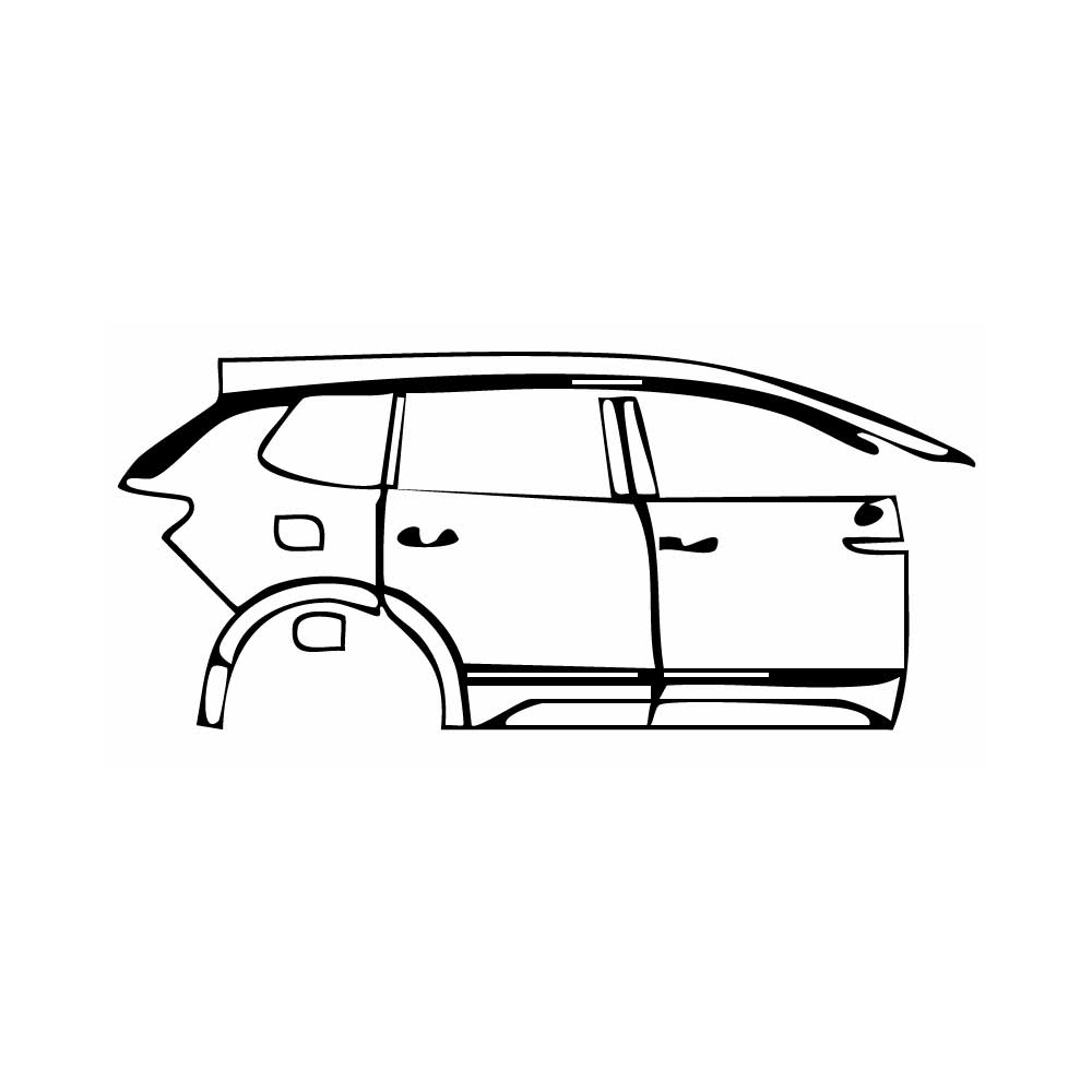 PPF prédécoupé Volkswagen Talagon R-line 2025