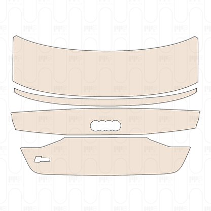 Trunk Lid with "S3" Emblem
