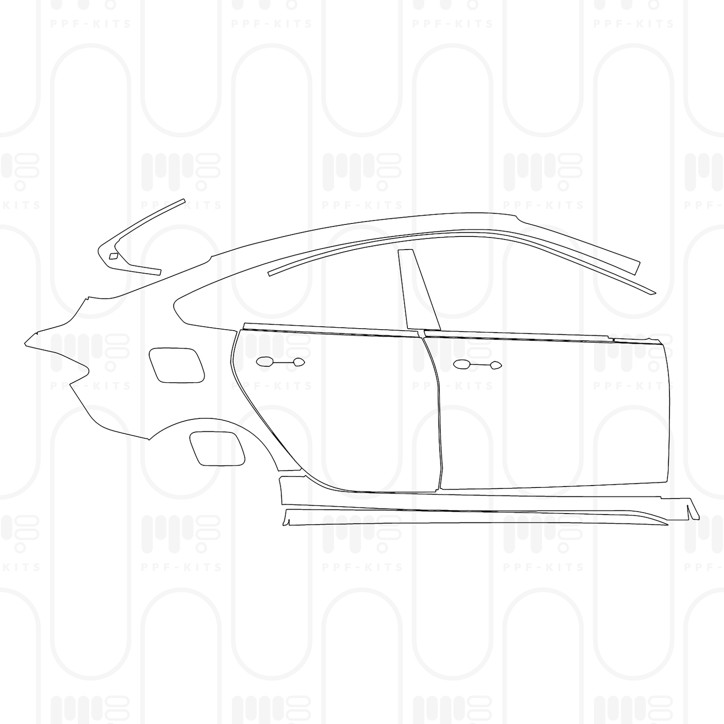 PPF prédécoupé BMW 2 Series Gran Coupe (Standard Wheelbase) M235 2025