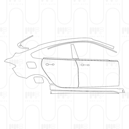 PPF prédécoupé BMW 2 Series Gran Coupe (Standard Wheelbase) M235 2025