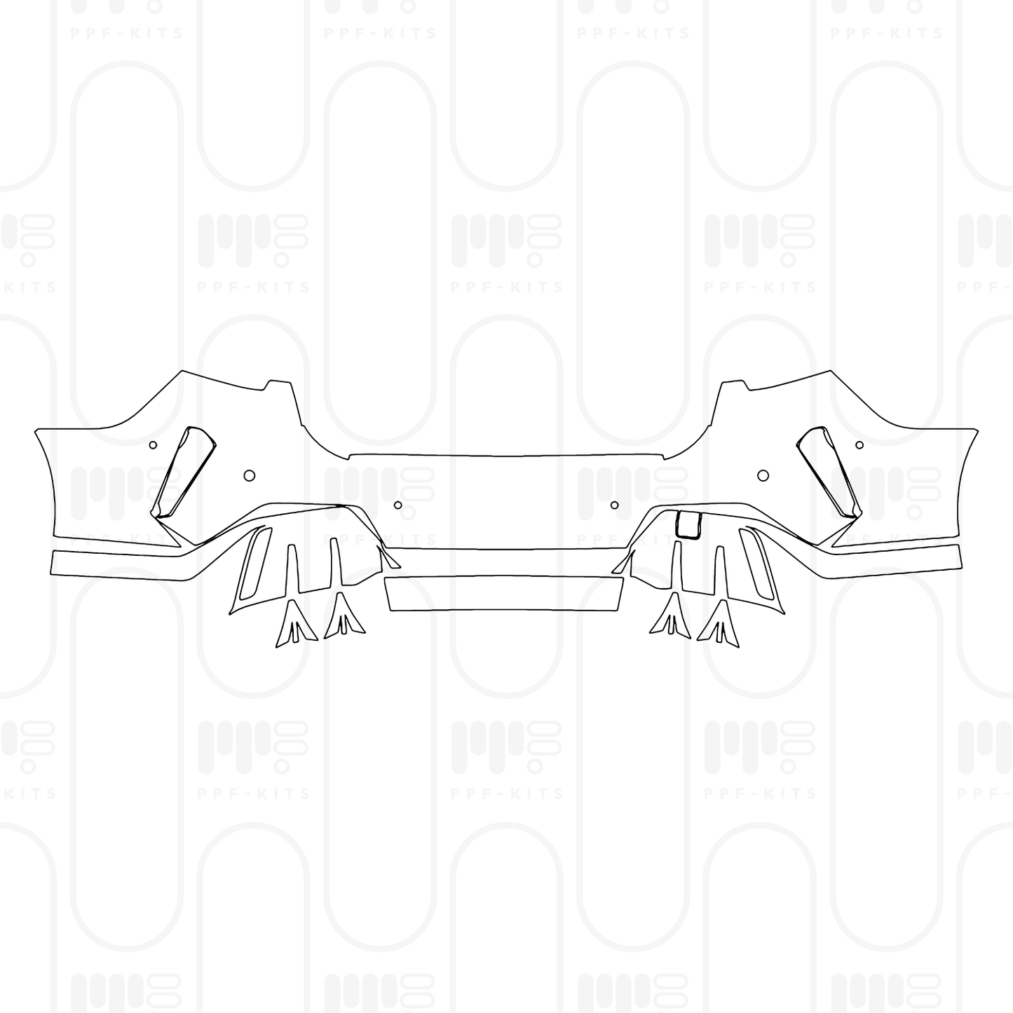 PPF prédécoupé BMW 2 Series Gran Coupe (Standard Wheelbase) Msport 2025