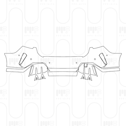 PPF prédécoupé BMW 2 Series Gran Coupe (Standard Wheelbase) Msport 2025