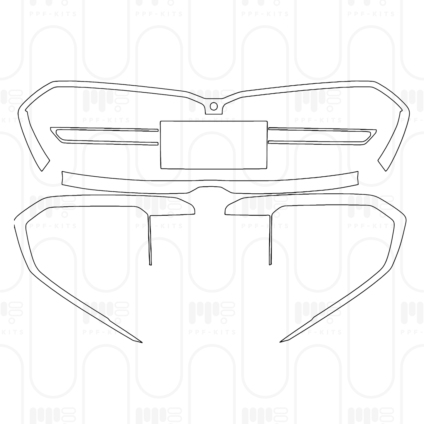PPF prédécoupé BMW 2 Series Gran Coupe (Standard Wheelbase) M235 2025