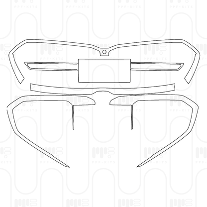 PPF prédécoupé BMW 2 Series Gran Coupe (Standard Wheelbase) M235 2025