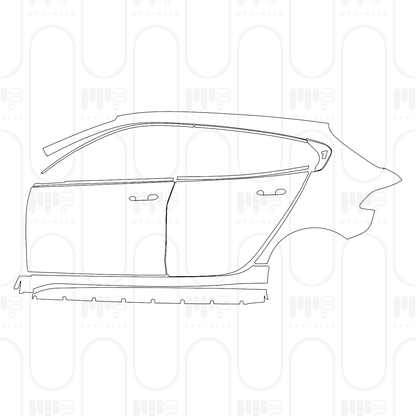 Pre-Cut PPF BMW 1 Series 5-door Sports Hatch M Sport 2025