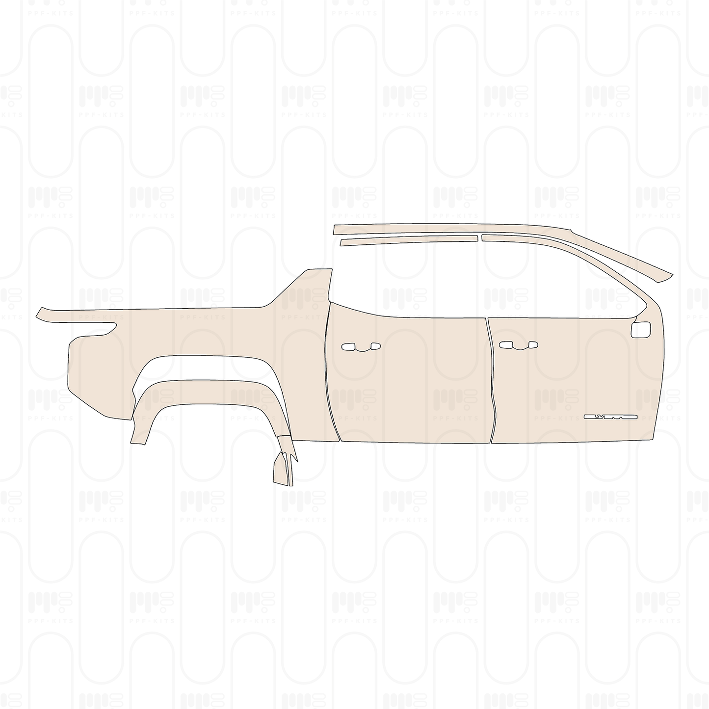 (right) Door+Side Skirt