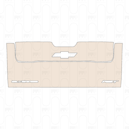 Trunk Lid with "SILVERADO" & "RST" Emblems, with Multi-Flex tailgate