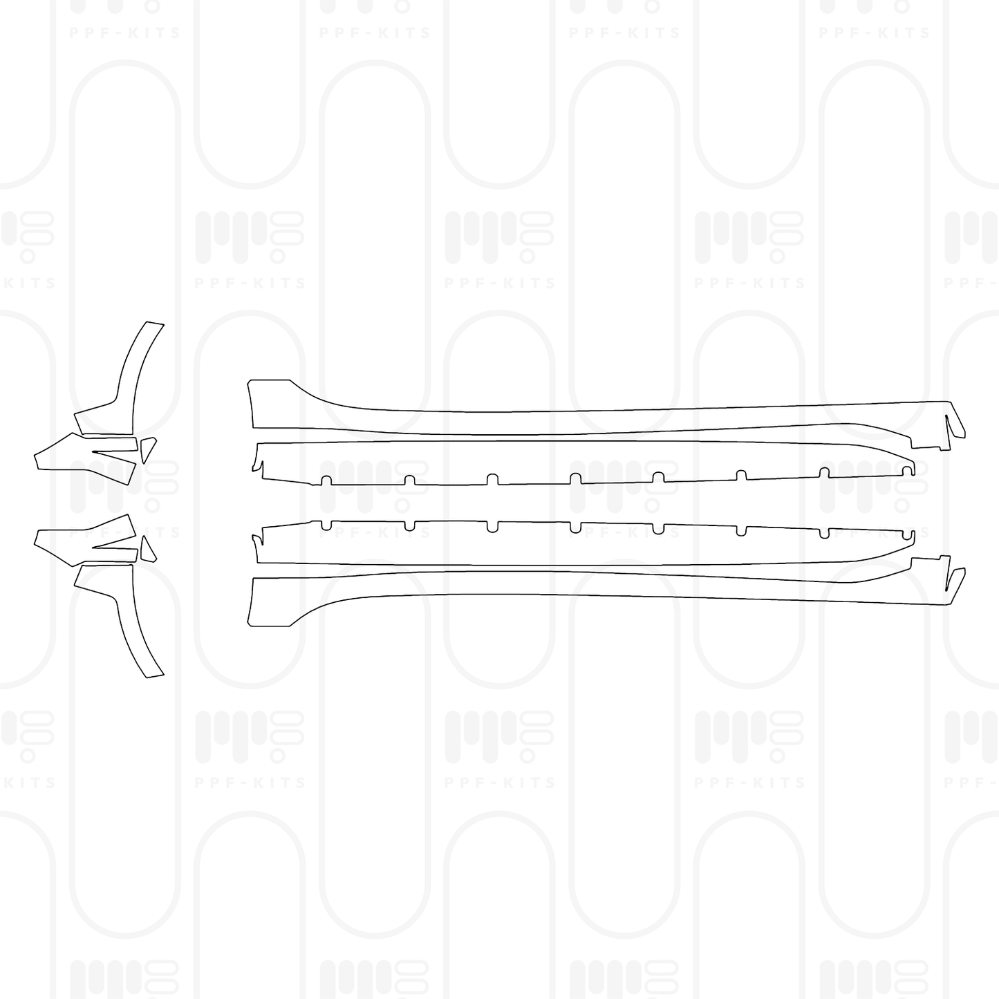 Pre-Cut PPF BMW 1 Series 5-door Sports Hatch M Sport 2025