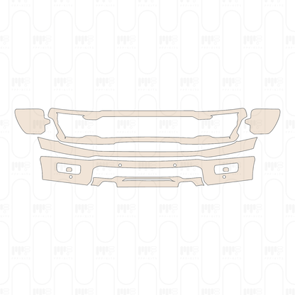 Bumper+Headlamp with 4 PDC (Parking Sensors)