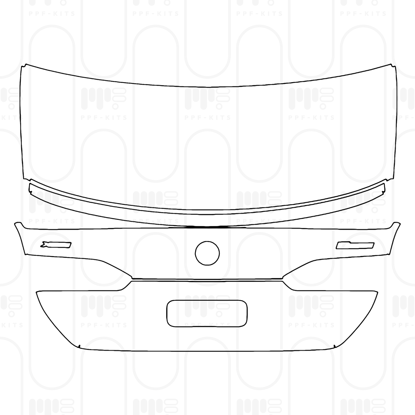 PPF prédécoupé BMW i5 Saloon Standard Wheelbase Base 2025