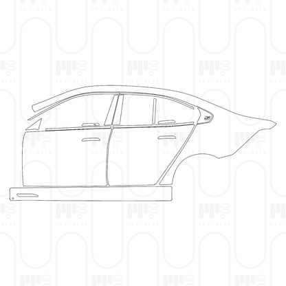 PPF prédécoupé BMW i5 Saloon Standard Wheelbase M Sport 2025