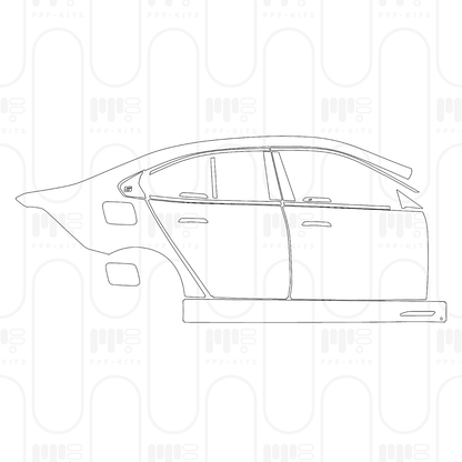 PPF prédécoupé BMW i5 Saloon Standard Wheelbase M Sport 2025