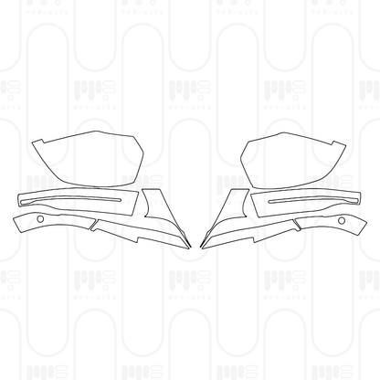 PPF prédécoupé BMW i5 Saloon Standard Wheelbase M60i 2025