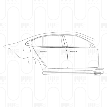 PPF prédécoupé BMW i5 Saloon Extended Wheelbase Luxury 2025