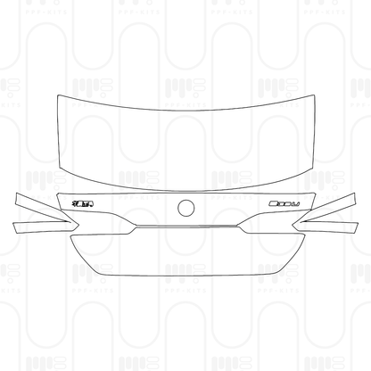 PPF prédécoupé BMW i5 Saloon Extended Wheelbase Luxury 2025