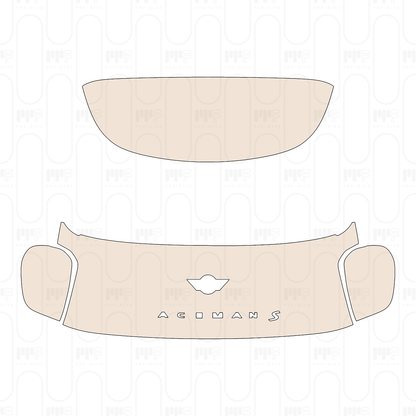 Trunk Lid with ''ACEMAN S'' Emblem