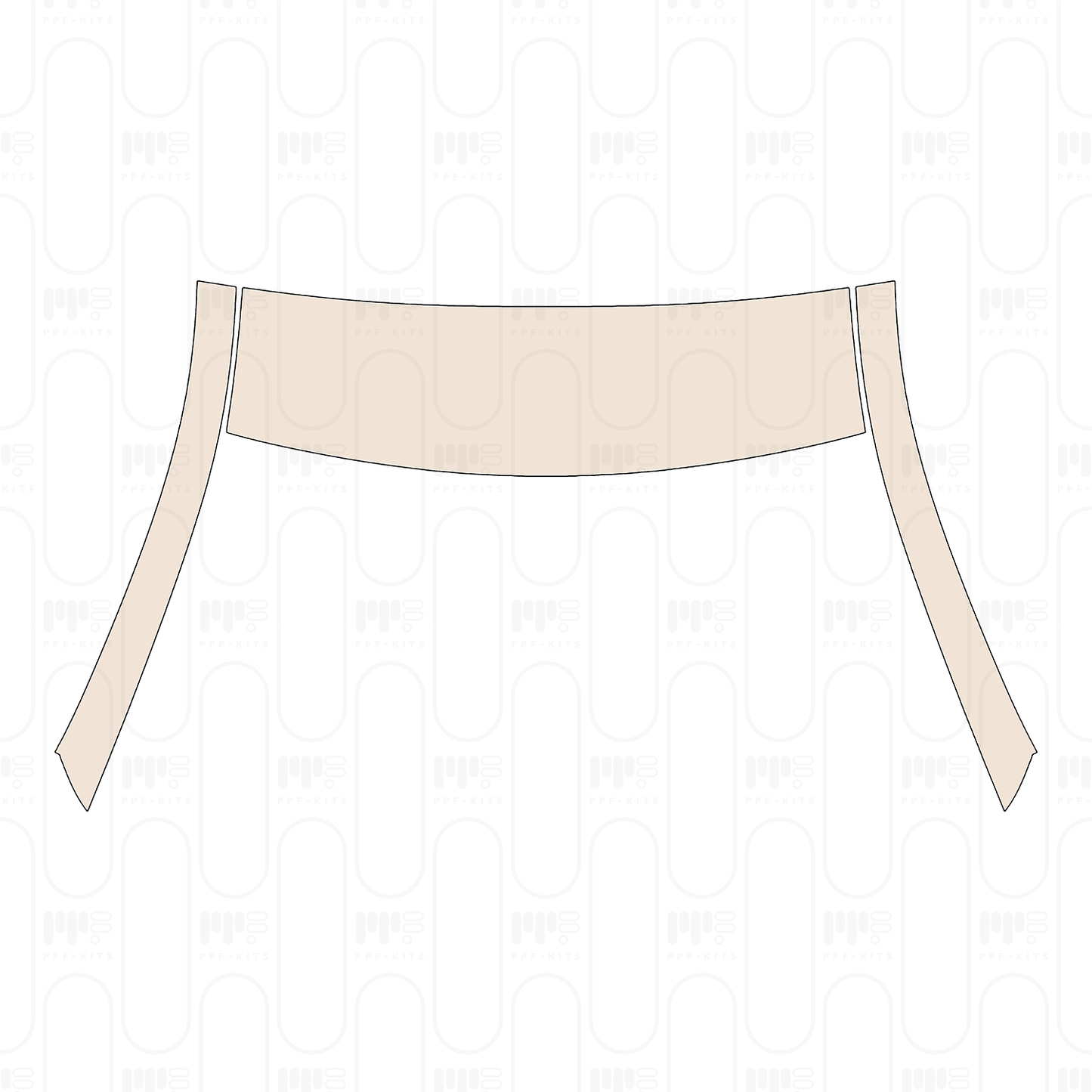 A-Pillar+Roof (front) without sunroof