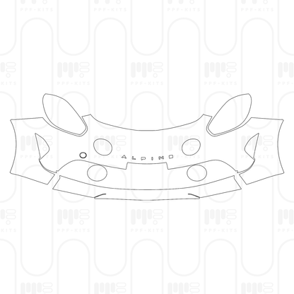 PPF prédécoupé Alpine A 110 2026